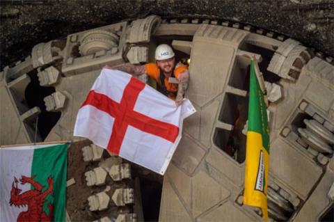 HS2 celebrates final Birmingham tunnel breakthrough