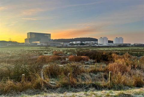 Hunterston B former nuclear power station