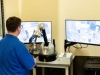 A world first demonstration of a robotic arm being operated inside a glovebox at Sellafield Ltd