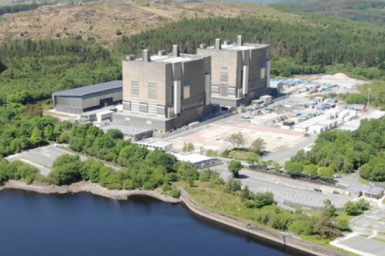 Trawsfynydd site following reactor height reduction