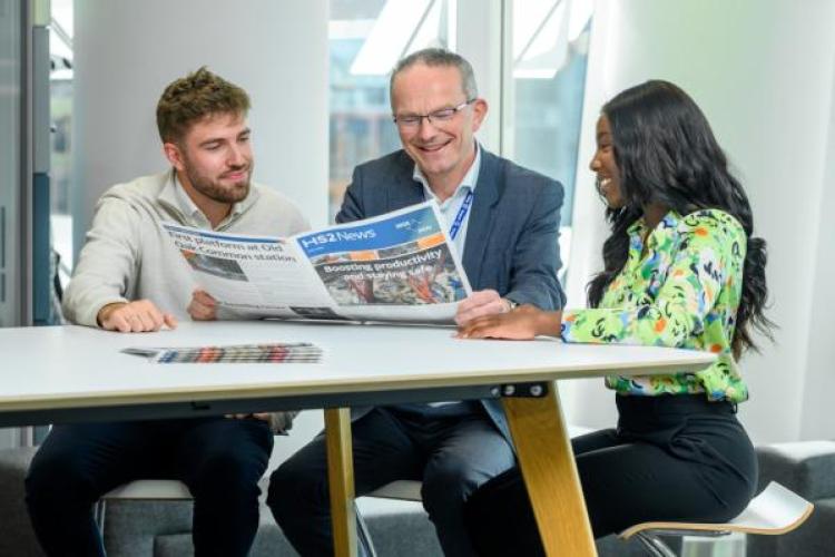 HS2 invests in young people’s future careers