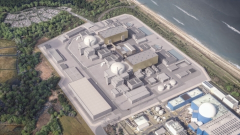 Sizewell C Aerial