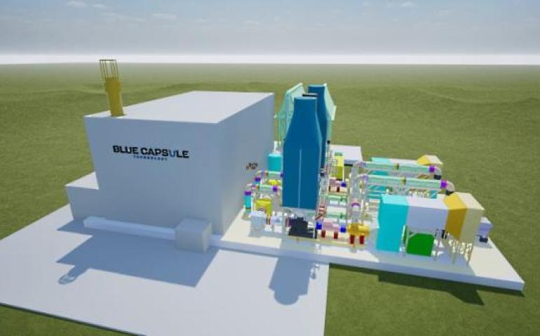 A Blue Capsule plant for end users (Image: Blue Capsule) A Blue Capsule plant for end users (Image: Blue Capsule)