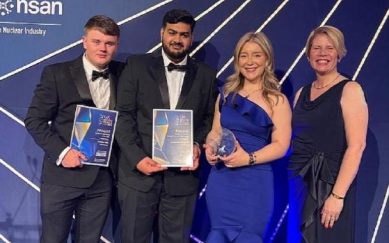 Matthew Hall, Jay Sanjeevan, Faye Rathmill and Michelle Lambon-Wilks